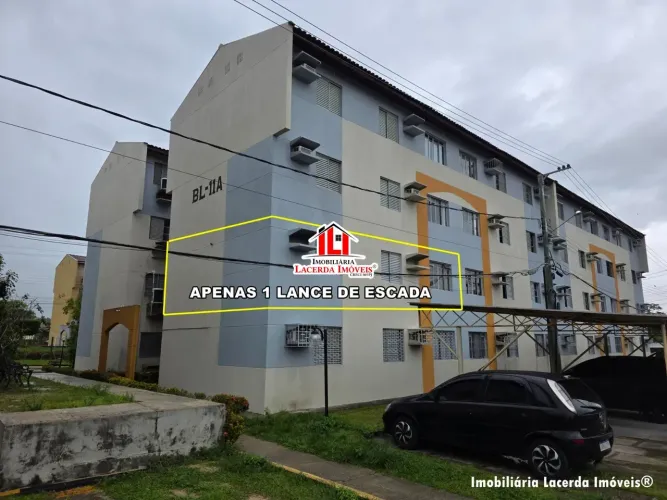 Apartamento no Condomínio Residencial Acácias II com 3 quartos, 66m² privativo