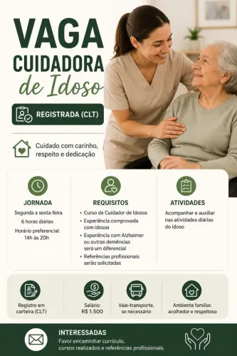 Cuidadora de Idoso