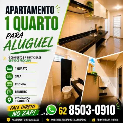 Ap 1 Quarto Vila Boa prox terminal Bandeiras