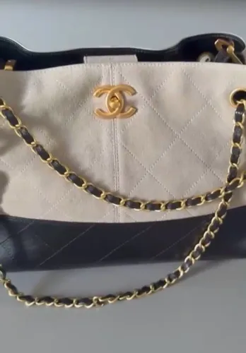 Chanel preta e cinza nova modelo novo!