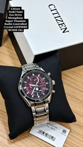 CITIZEN TSUKI-YOMI - BY1018-55X - Radio Controlled - Super Titanium - Sapphire Crystal