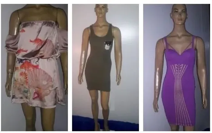 5 Vestidos CADA "Originais da Lucy in the Sky, Colcci e Cor de Rosa P e G