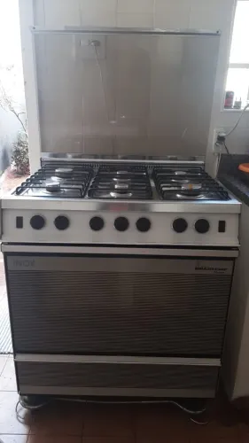 Fogão Brastemp Maison Inox 6 Bocas - OPORTUNIDADE