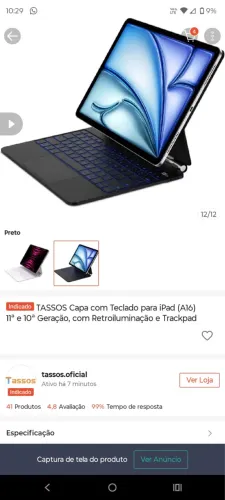 Teclado para iPad