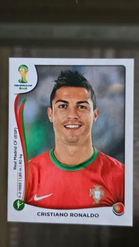 Figurinha Panini Cristiano Ronaldo Copa 2014