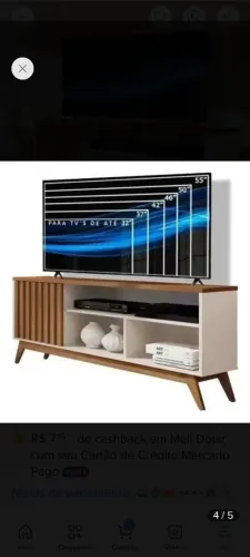 Rack para tv 