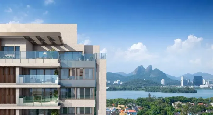 COBERTURA Alto Padrão no coração da Barra da Tijuca com vista Lagoa e Montanha e Praia
