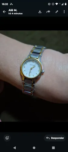 Relógio Tchnos Feminino, com trava de apertar!