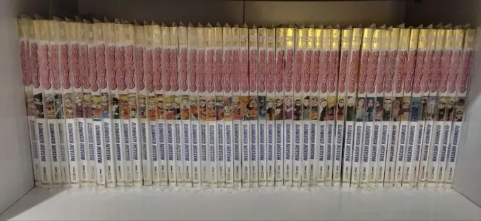Coleção Mangá Naruto Gold