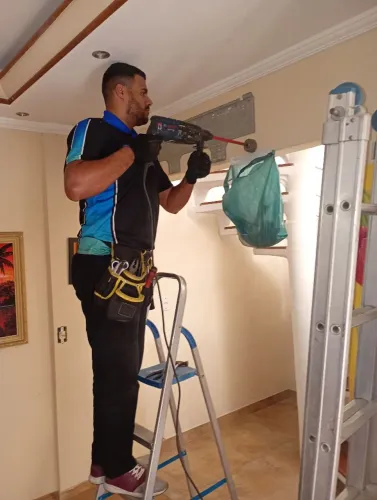 Instalação de ASplit Hi-wall - Split Piso-Teto - Split cassete 9 a 60.000 BTUS 