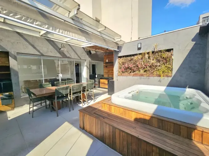Cobertura para venda em Vila Olímpia com 2 quartos, sendo 1 suíte, 118m²