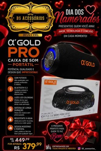 CAIXA DE SOM GOLD ORIGINAL 70W