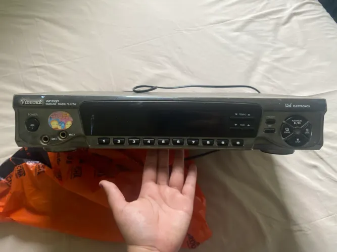 Videokê Raf VMP-2500 + 3 Cartuchos Originais (IMP-02, 32 e 35)