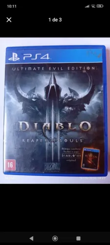 Diablo 3: Eternal Collection (PS4) - Mídia Física Original [ou Ultimate Evil Edition]