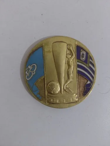 Medalha Oficial Mundial de Basketball Brasil 1963