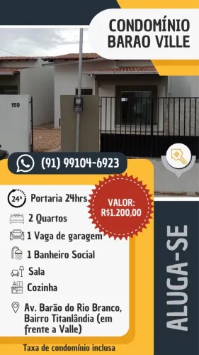 Casa em condomínio fechado- Castanhal