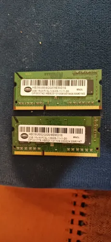 Memória Notebook DDR3L 6GB (4GB + 2GB) 1600MHz