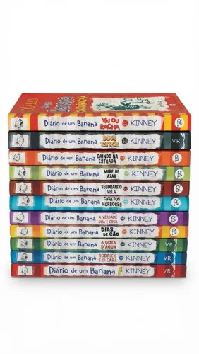 Coleção diário de um Banana 12 livros leia a descrição