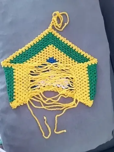 Roupa em crochê