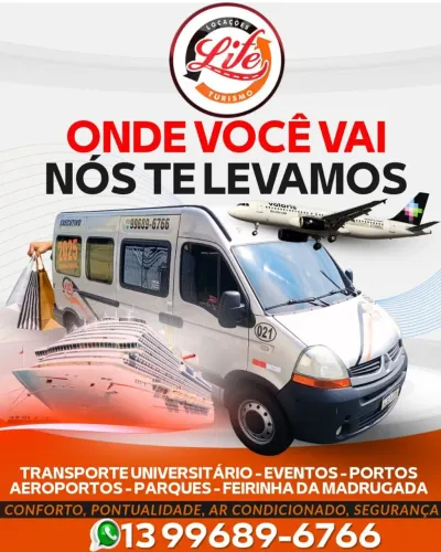 TRANSPORTE UNIVERSITÁRIO EVENTOS EXCURSÕES E TURISMO