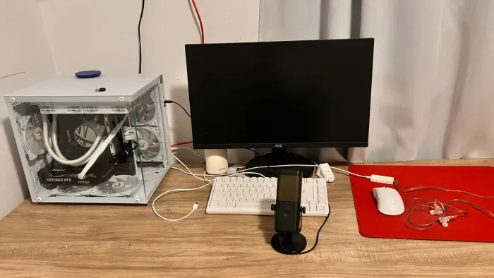 Kit pc RTX 5060 + monitor e periféricos