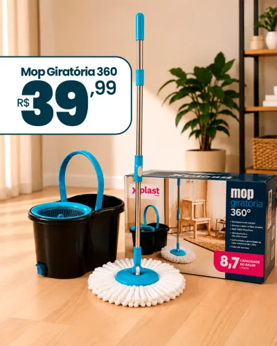 Mop Giratório 360° Xplast