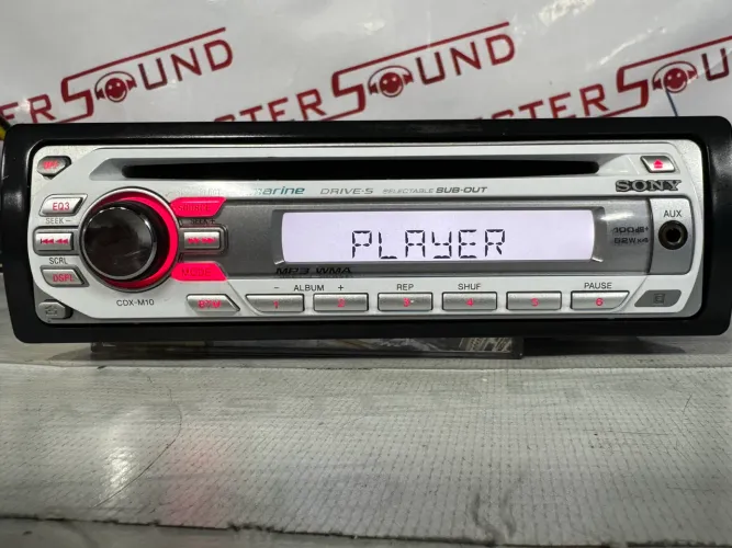 Cd rádio Bluetooth Sony Marine seminovo na oferta só 899,00