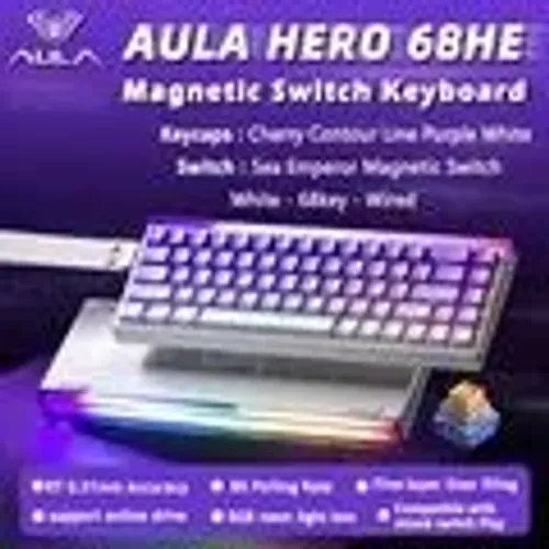 Teclado Gamer Aula Hero 60 HE