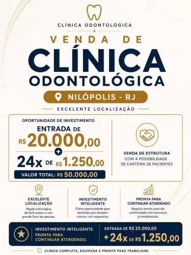 Venda de clínica odontológica