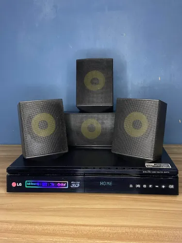 Home Theater LG BH6730S 3D Blu-ray + Caixas de Som - Funcionando Perfeitamente