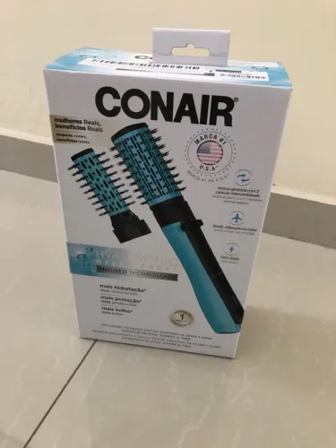 Escova secadora rotativa Rotating Hyaluronic Conair