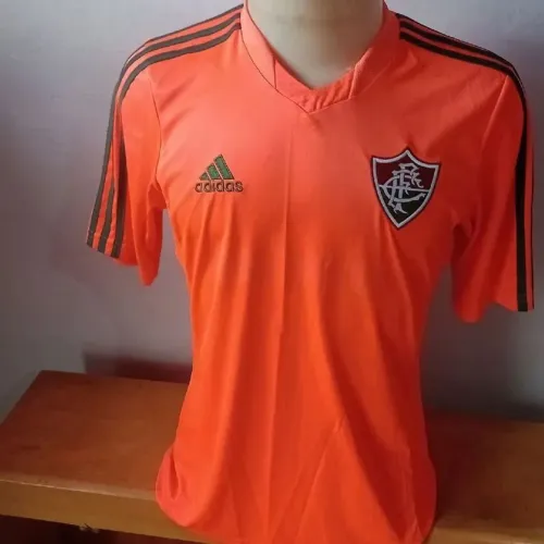 Camisa Original 2014 Fluminense Laranja 71x49cm Tamanho P Adidas