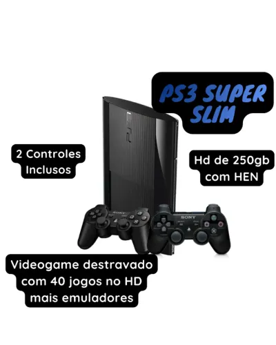 Playstation 3 Super Slim Seminovo 100% Revisado