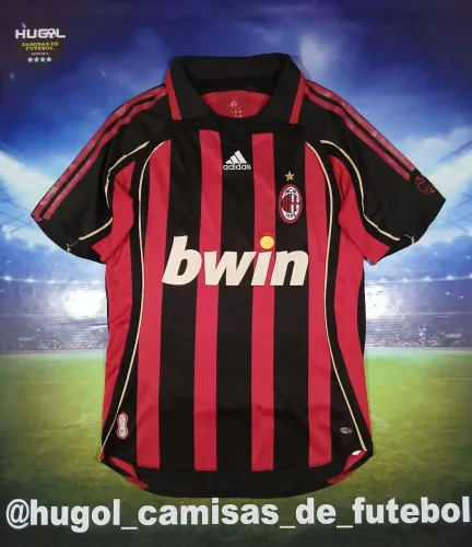 Camisa do Milan 2006/07 Adidas #22 Kaká Tamanho P