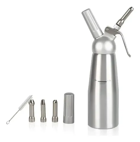 Bomba/Sifão de Chantilly Inox 1L