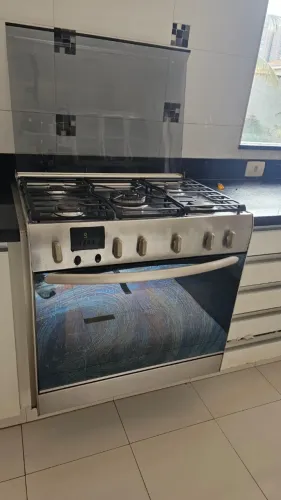 Forno e Fogão de embutir 5 bocas GE