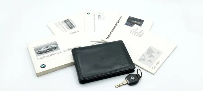 Manual Proprietário Bmw 540i E39 1996 + Chave Emergência
