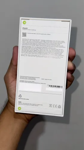 IPHONE 16 128GB BRANCO (NOVO LACRADO COM NF)