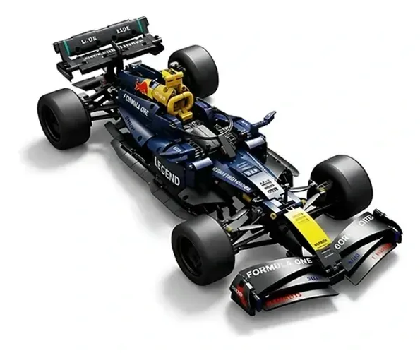 Carro F1 Super Auto Blocos De Montar 1:10 Red Bull Rancing Oracle Racing RB20