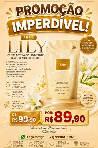 Refil Lily loção