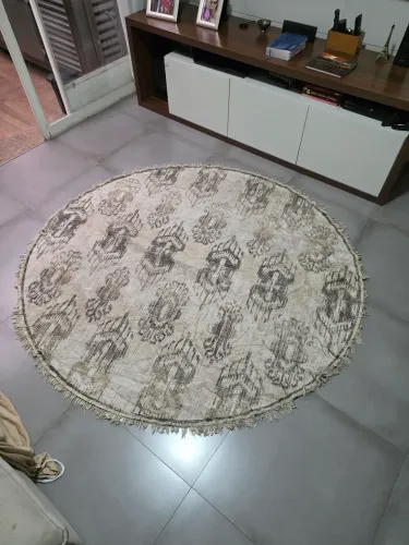 Tapete Redondo 2 Metros - Elegante, Moderno e Sofisticad