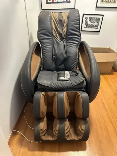Cadeira de Massagem Elétrica - Completa com Controle Relax Medic