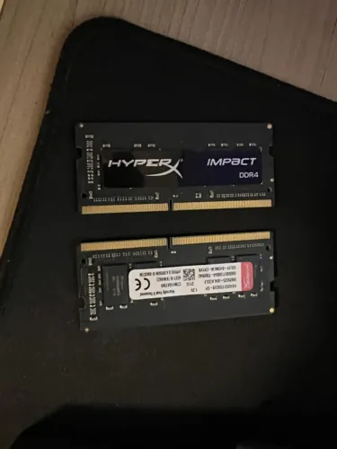 Duas Memoria ram hyperX (kingston) notebook 8gb cada