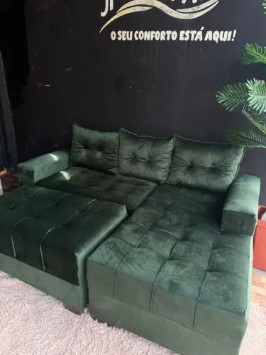 SOFÁ CHEISEE PUFF GRANDE ENTREGA GRÁTIS
