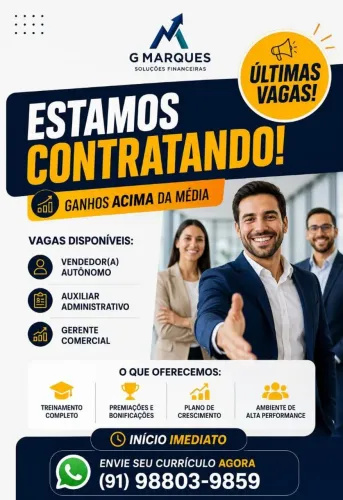 Vaga limitadas