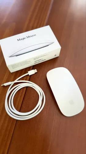 Apple Magic Mouse com Caixa e Cabo Original