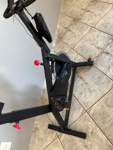 Bicicleta Spinning de Treino 100 Domyos Preta