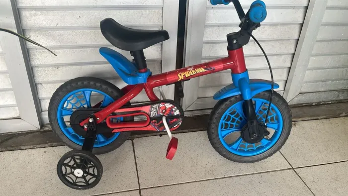 Bicicleta Infantil Homem Aranha Aro 12