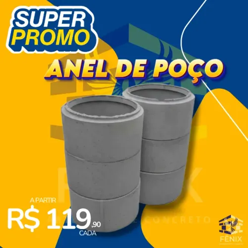 Anéis de Poço e Fossa - A PARTIR DE R$119,90