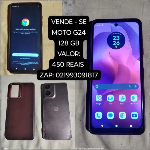 VENDE - SE " MOTO G24 / 128 GB